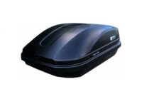 Бокс на крышу Магнум 300 (Черный-Карбон) (1240х770х400см)