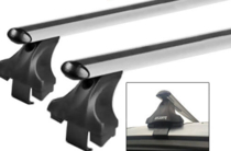 Багажник аэродинамический на гладкую крышу или со штатными местами Atlant (Россия)