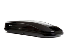 Бокс на крышу автомобиля Магнум 420 (1990х740х420см) (черный металлик)