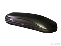 Бокс на крышу автомобиля Магнум 420 (1990х740х420см) (Черный карбон)